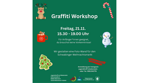 Graffiti Workshop für 12-19 Jährige