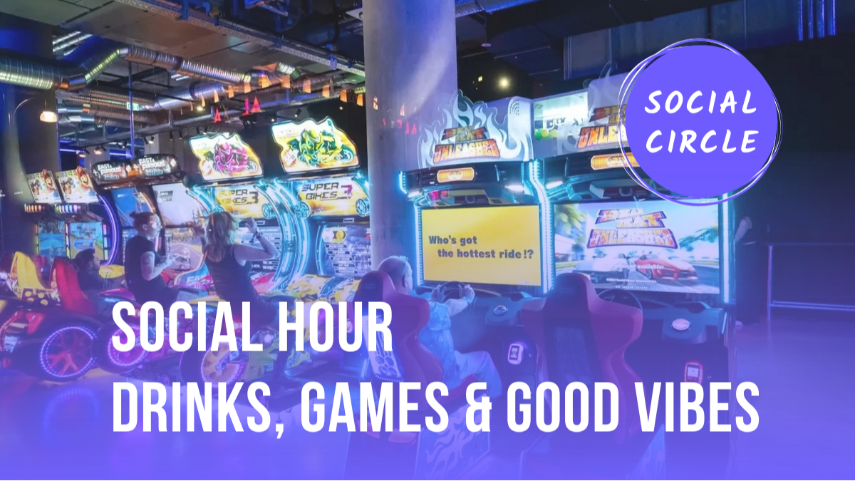 Social Hour: Drinks, Games & Good Vibes (50 FREE Tickets) Social Circle x Tinder