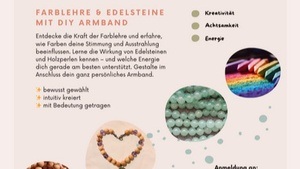 Workshop: Farblehre & DIY Energie- Armband