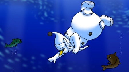 Schneekinds Reise zum Nordpol