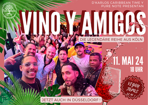 D'Karlos Caribbeantime & Pure Note presentan "Vino y Amigos Session"