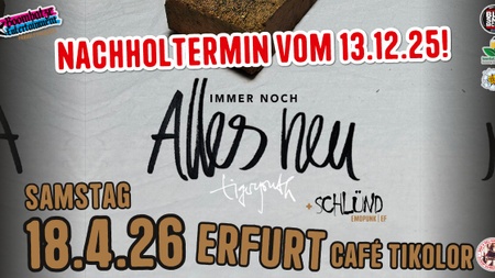 TIGERYOUTH [D] | Café Tikolor Erfurt