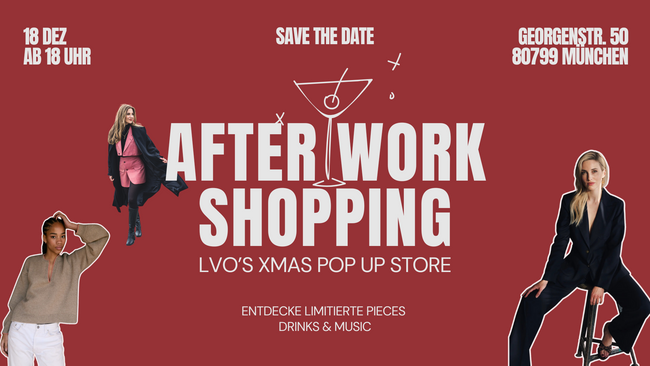 After Work at LVO’s XMAS POP UP Store