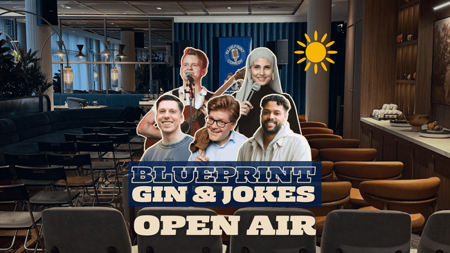 Blueprint Comedy - Gin & Jokes (bei gutem Wetter OPEN AIR)