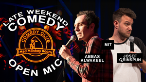 LATE WEEKEND COMEDY | 22:30 - MAD MONKEY ROOM