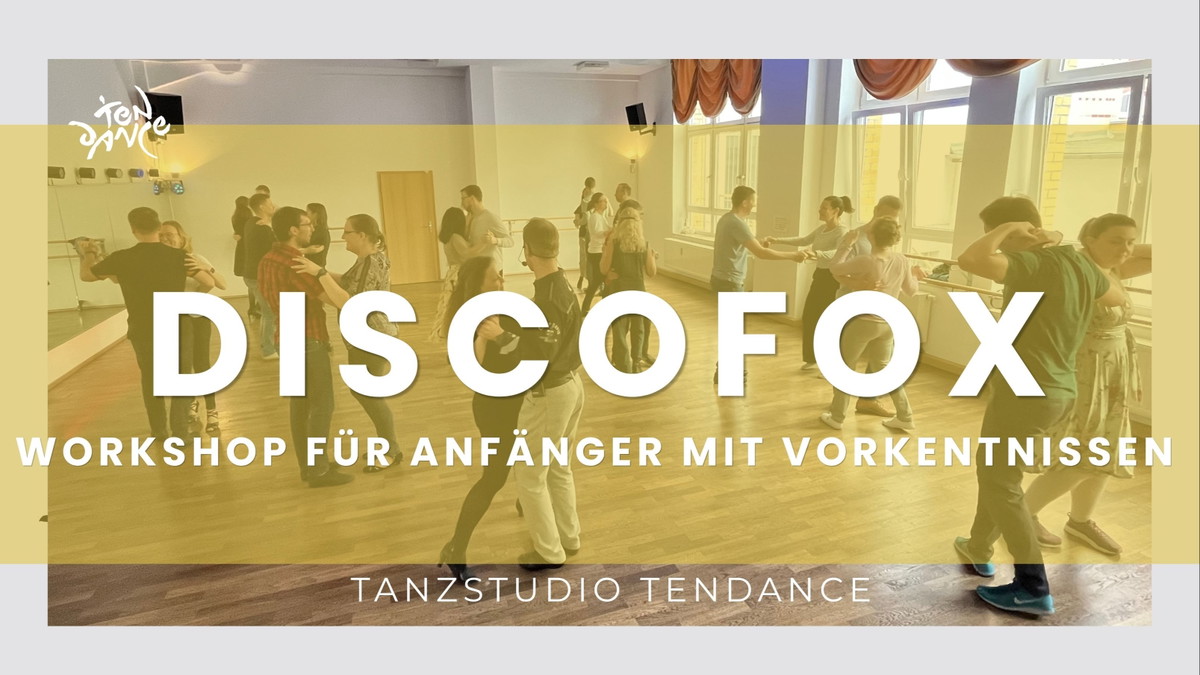 Titelbild der Veranstaltung Discofox Workshop mit Vorkenntnissen