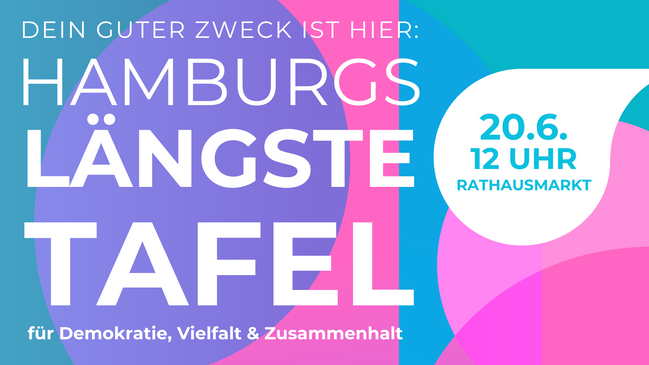 Hamburgs längste Tafel