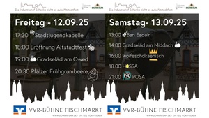 VVR-Bühne am Fischmarkt - Altstadtfest Speyer Freitag