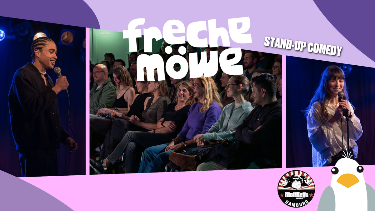 Freche Möwe im Monkeys Music Club