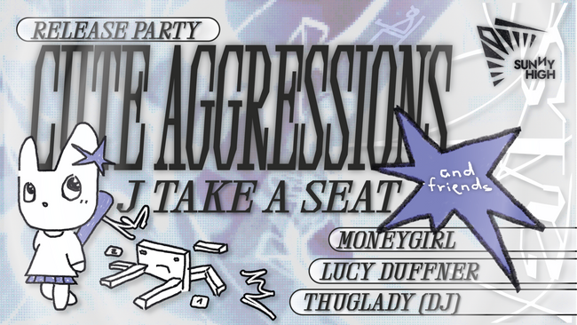 J Take A Seat - Cute Aggressions Release Party