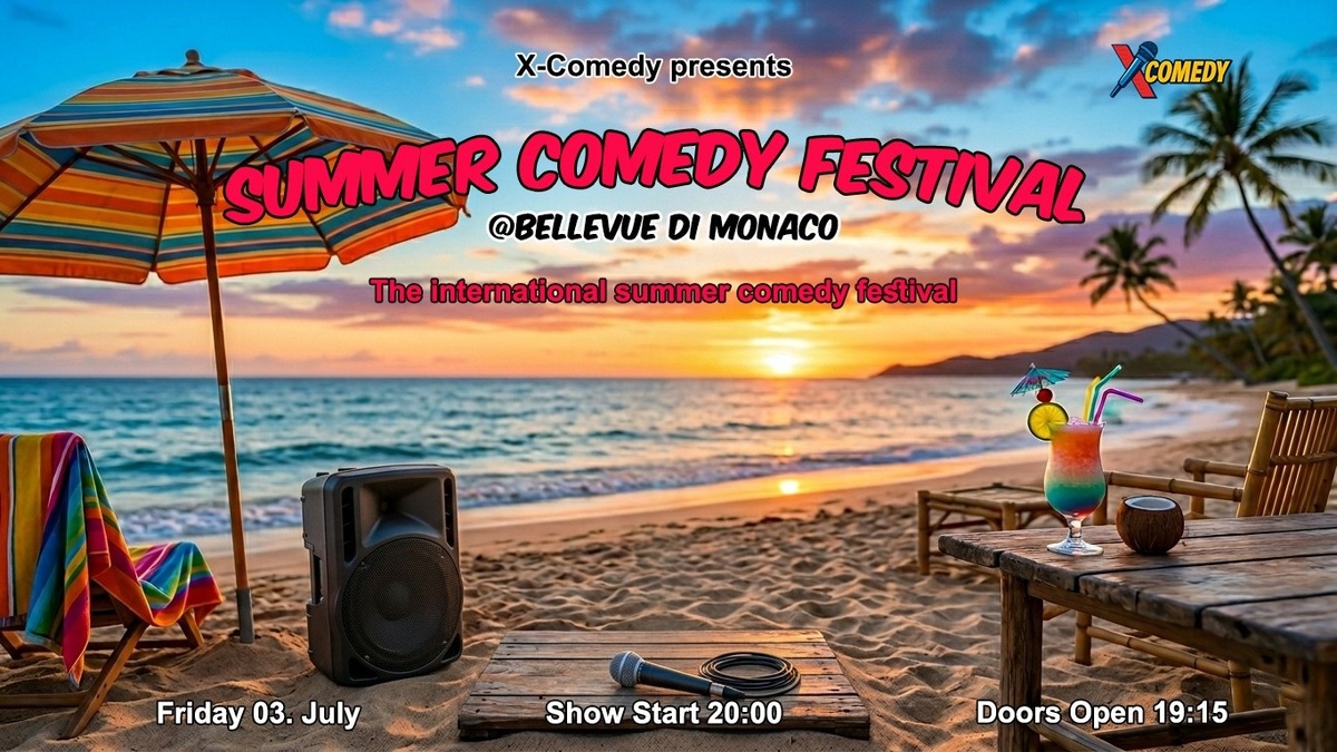 Summer Comedy Festival @Bellevue di Monaco
