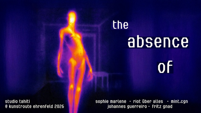 the absence of (kunstroute ehrenfeld)