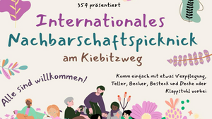 Internationales nachbarschaftspicknick in Hürth Efferen