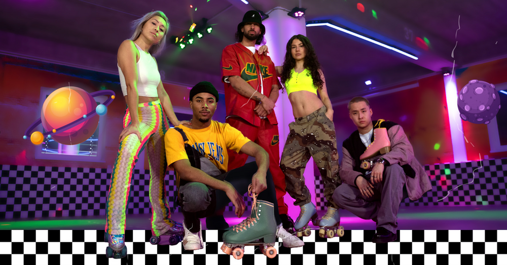 Roller Skate / Rollschuh Disko