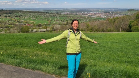 Bewegungsglück in der Natur mit allen Sinnen