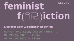 feminist f(R)iction    LESUNG | OFFENE BÜHNE