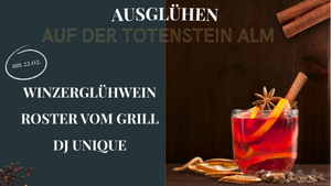 Ausglühen auf der Alm