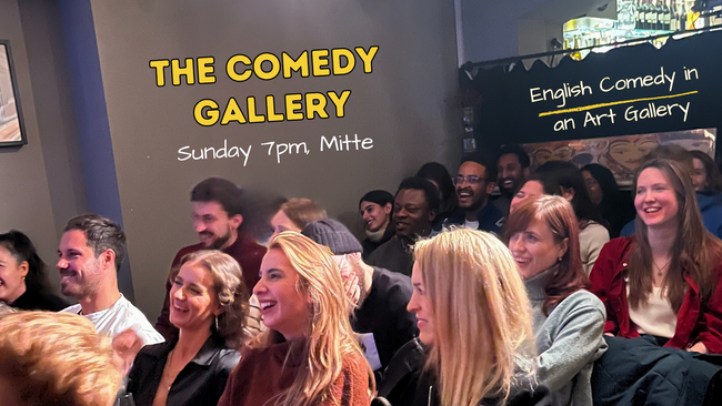 Comedy in an Art Gallery (Mitte) 😍