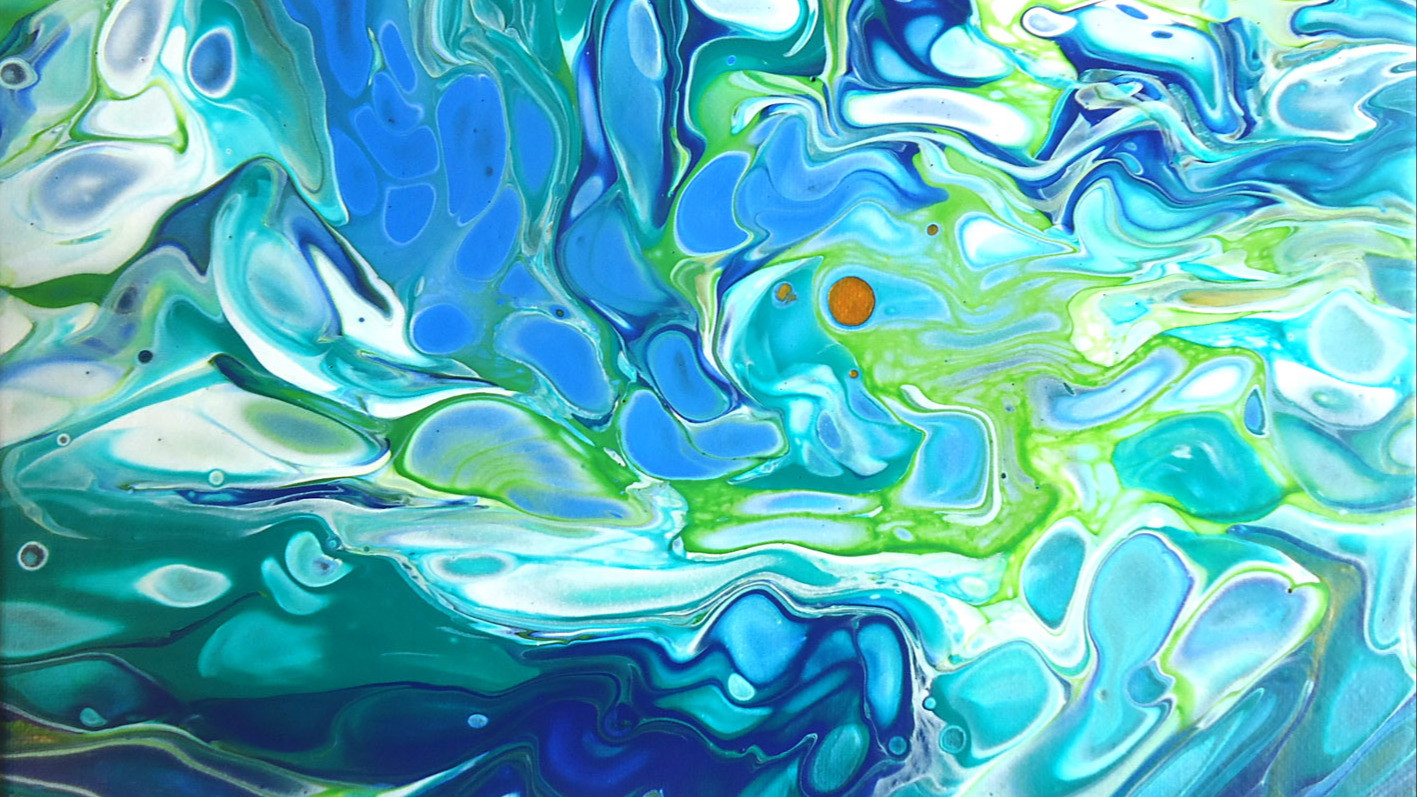Fluidpainting - Kreativtag für Frauen*