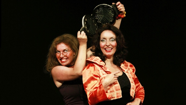 Die Waffeln der Frau