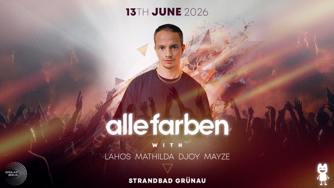 ALLE FARBEN - LIVE IN BERLIN - BEACH FESTIVAL