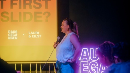 🏳️‍🌈🏳️‍⚧️ QUEER LOVE AT FIRST SLIDE  | Presenter Ticket | Power Point Dating by Rausgegangen Berlin 🏳️‍🌈🏳️‍⚧️
