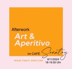 Afterwork Art & Aperitivo Workshop im Café Sonntag