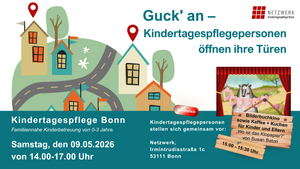 Guck an! – Kindertagespflegepersonen öffnen ihre Türen in Bonn