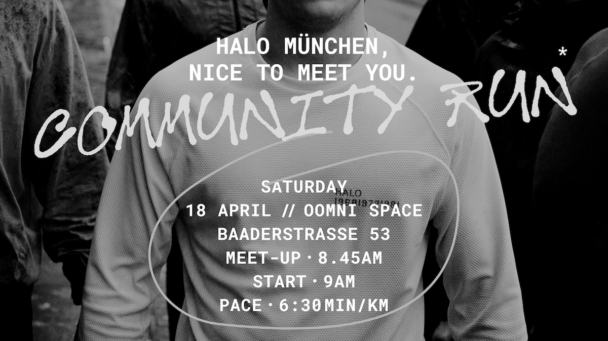 HALO Community Run an der Isar