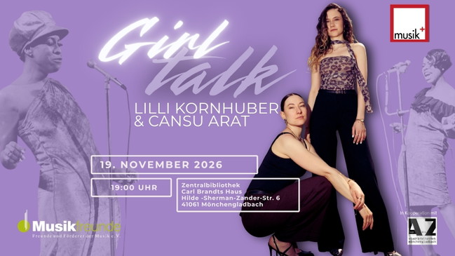 „Girl Talk“ mit Lilli Kornhuber & Cansu Arat