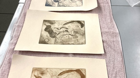 Workshop Kaltnadelradierung