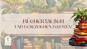 Büchertausch und Lesezeichen basteln