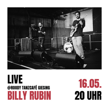 Billy Rubin live @ROODY Tanzcafé