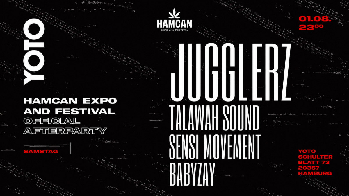 Titelbild der Veranstaltung YOTO x HAMCAN EXPO & FESTIVAL  – OFFICIAL AFTERPARTY
