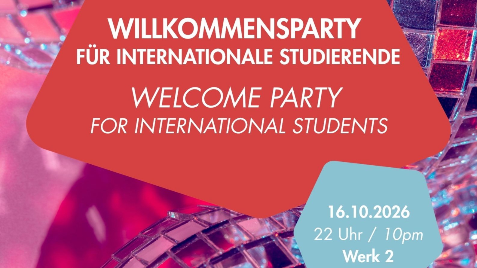 Willkommensparty für Internationale Studierende