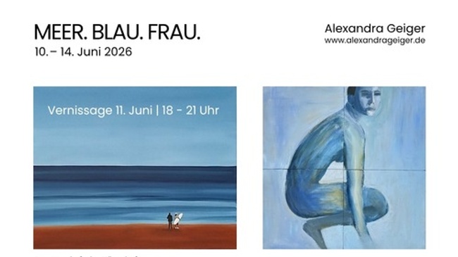 MEER.BLAU.FRAU von Alexandra Geiger