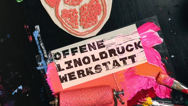 Offene Linoldruck-Werkstatt