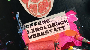 Offene Linoldruck-Werkstatt