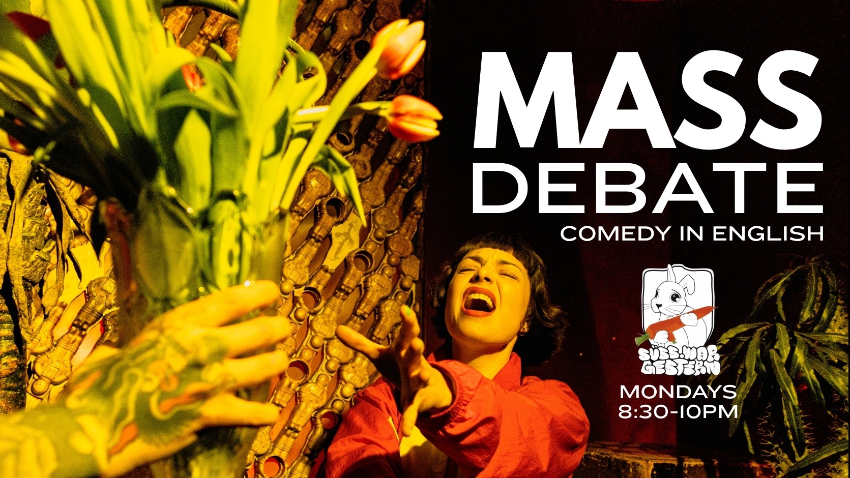 MASS Debate: Comedy Debating in English Mondays at Suess war gestern