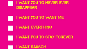 RAUSCH von Falk Richter