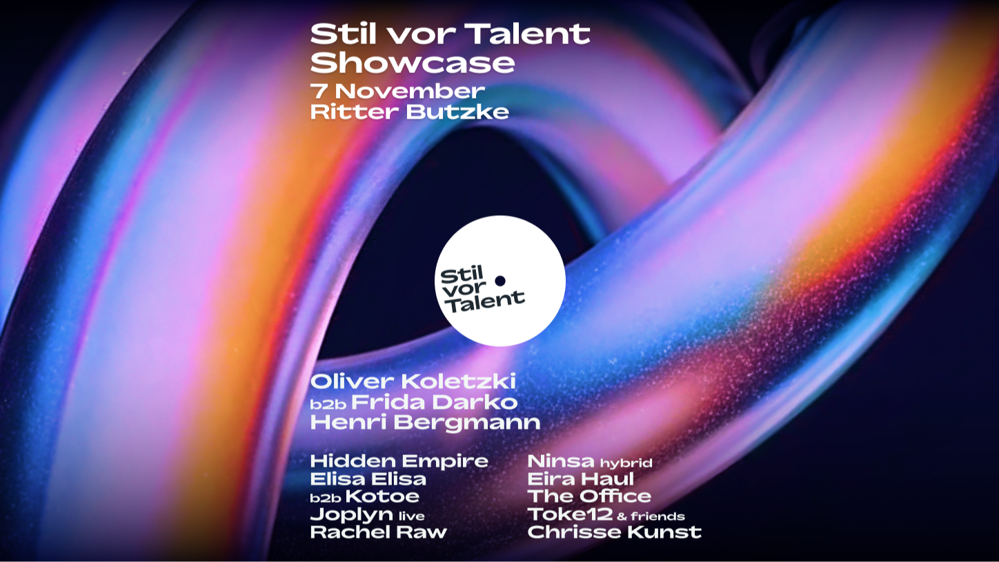 Stil vor Talent @ Ritter Butzke