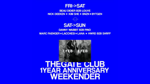 1 YEAR ANNIVERSARY WEEKENDER