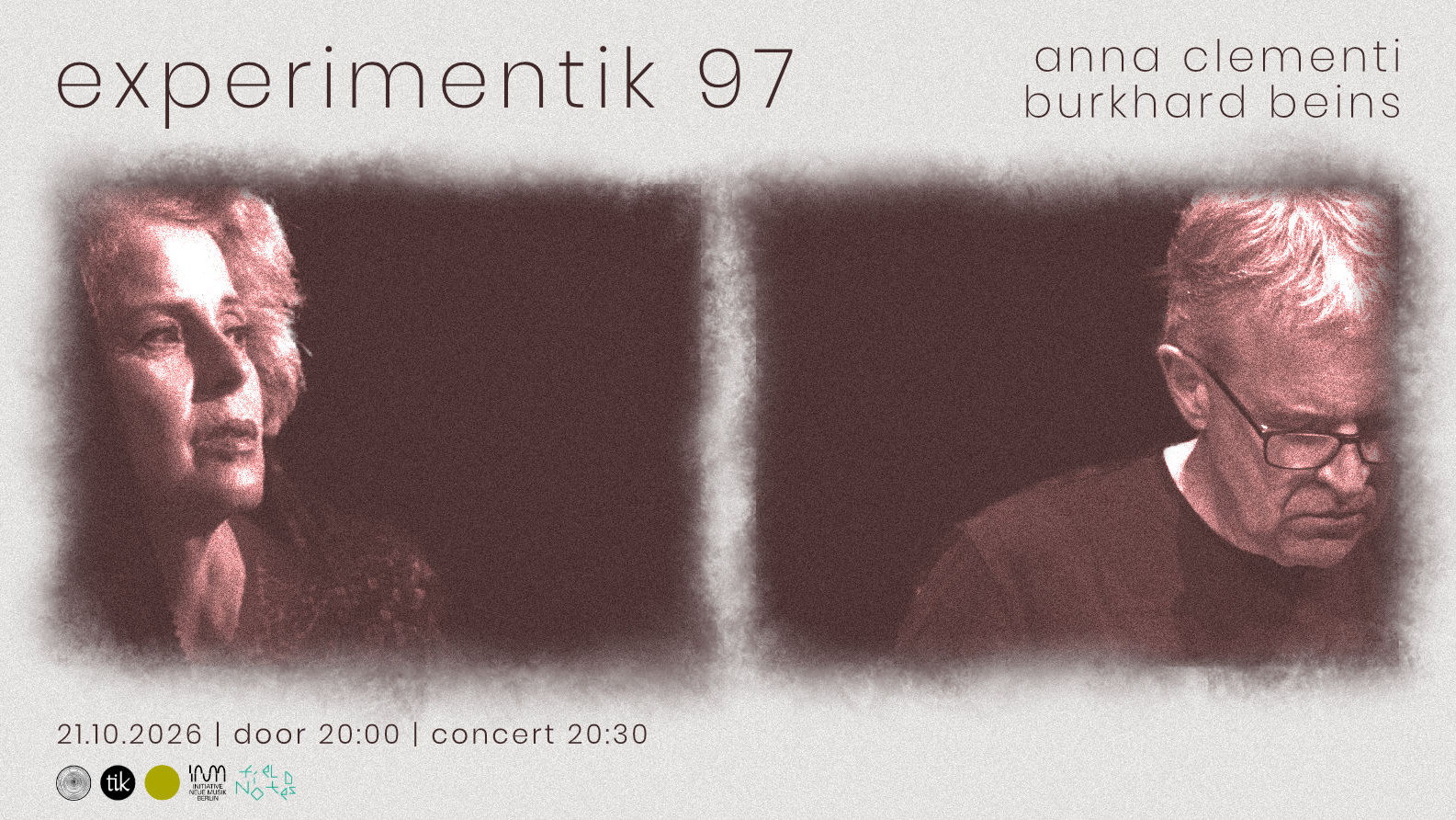Experimentik #97 / Anna Clementi / Burkhard Beins