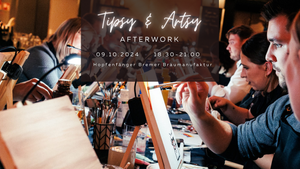 Tipsy & Artsy: Kunst- und Trinkabend