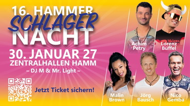 16. Hammer Schlagernacht 2027