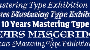 Mastering Type: Type Talks und Pop-Up-Ausstellung