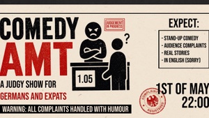 Comedy Amt — Judgy Show for Germans and Expats