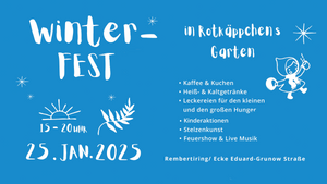 Winterfest in Rotkäppchens Garten