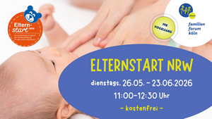 Elternstart NRW - kostenfreies Kursangebot