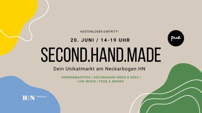 Second.Hand.Made - dein Unikatmarkt am Neckarbogen Heilbronn by pue